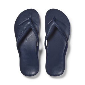Arch Support Flip Flops – Classic – Navy